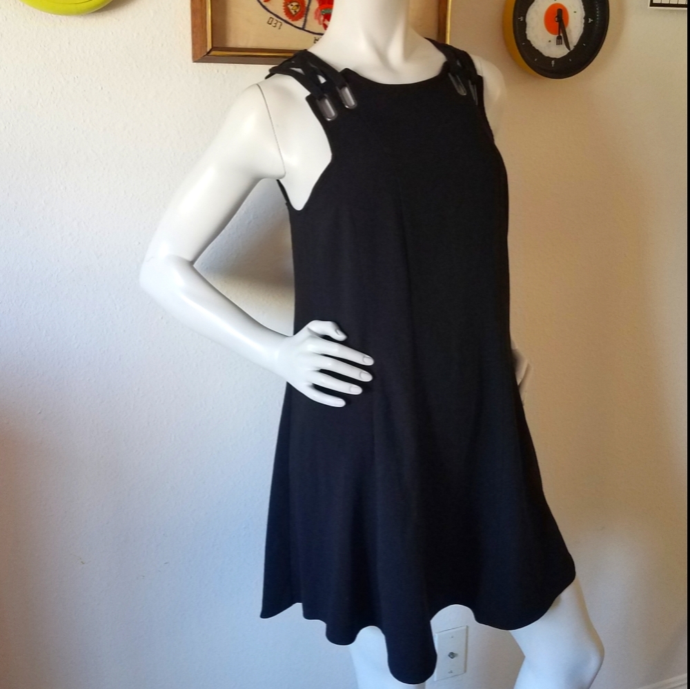 Free People Black Dress Sz Sm